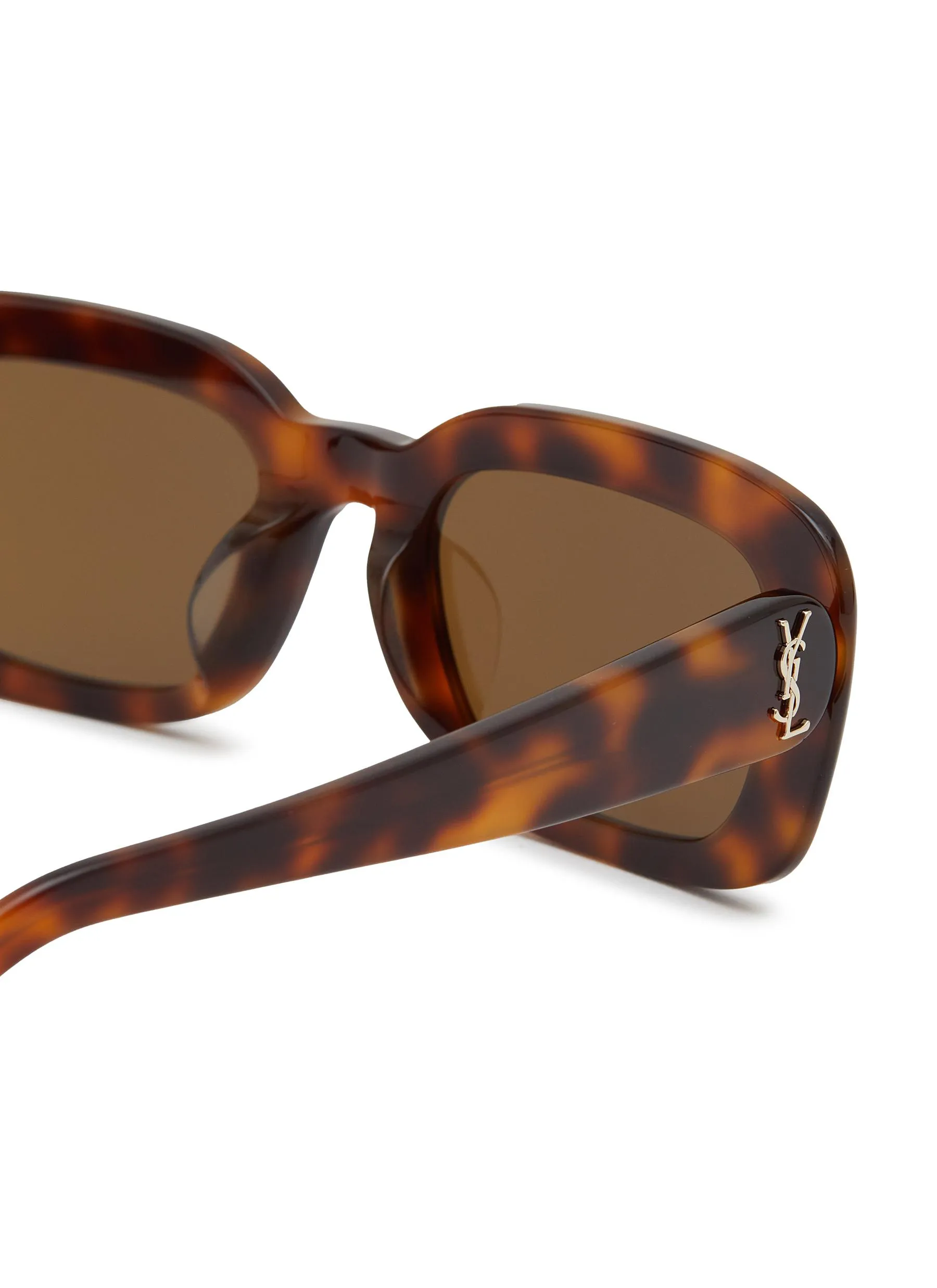 -----------SAINT LAURENT  ---- ------------ ----Acetate Rectangular Sunglasses --