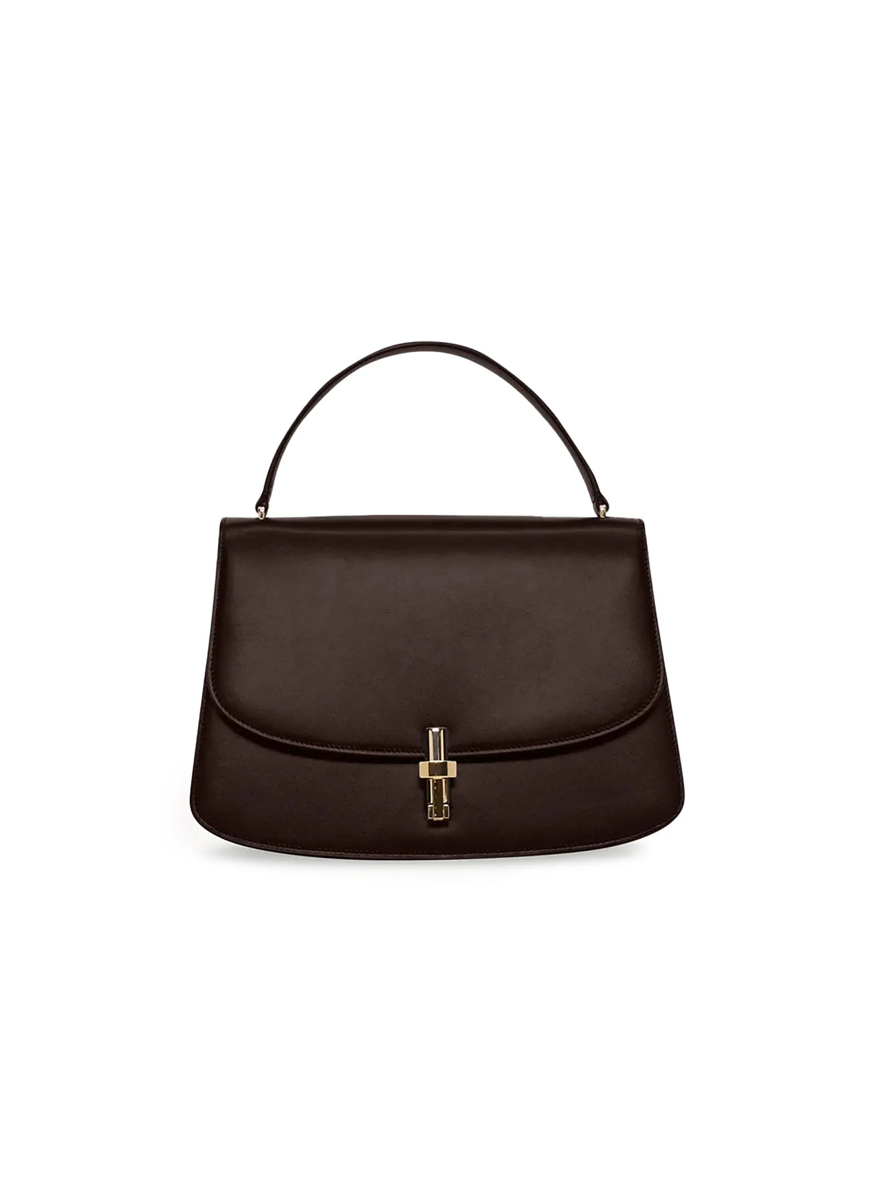 -----------THE ROW  ---- ------------DARK BROWN ----Sofia 10.00 Leather Bag --