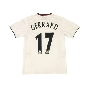 2003/04 Liverpool Away Shirt Reebok Gerrard (S)