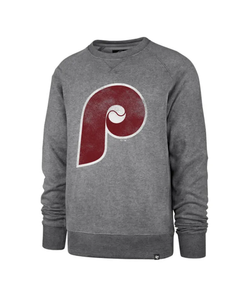 47Brand Philadelphia Phillies Cooperstown Retro Pullover Crew