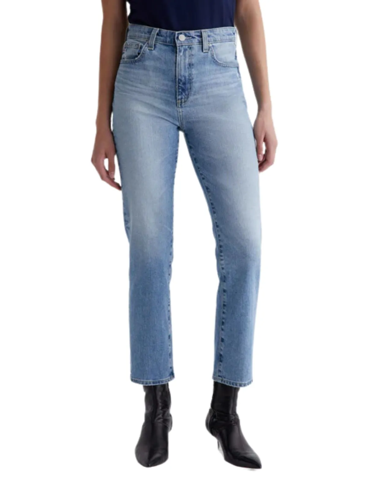 AG Jeans Saige Crop Straight 22 Yrs Whisper