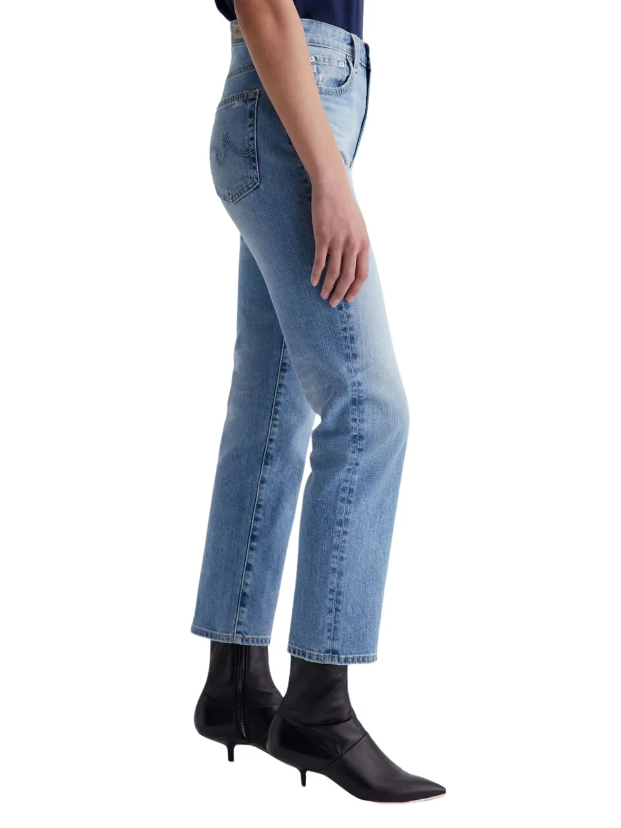 AG Jeans Saige Crop Straight 22 Yrs Whisper