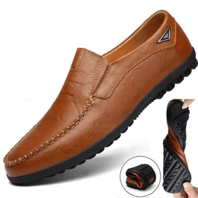 ALCUBIEREE Brown Boat Shoes