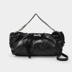 Alexander McQueen  Mini Bundle Bag in Black Leather