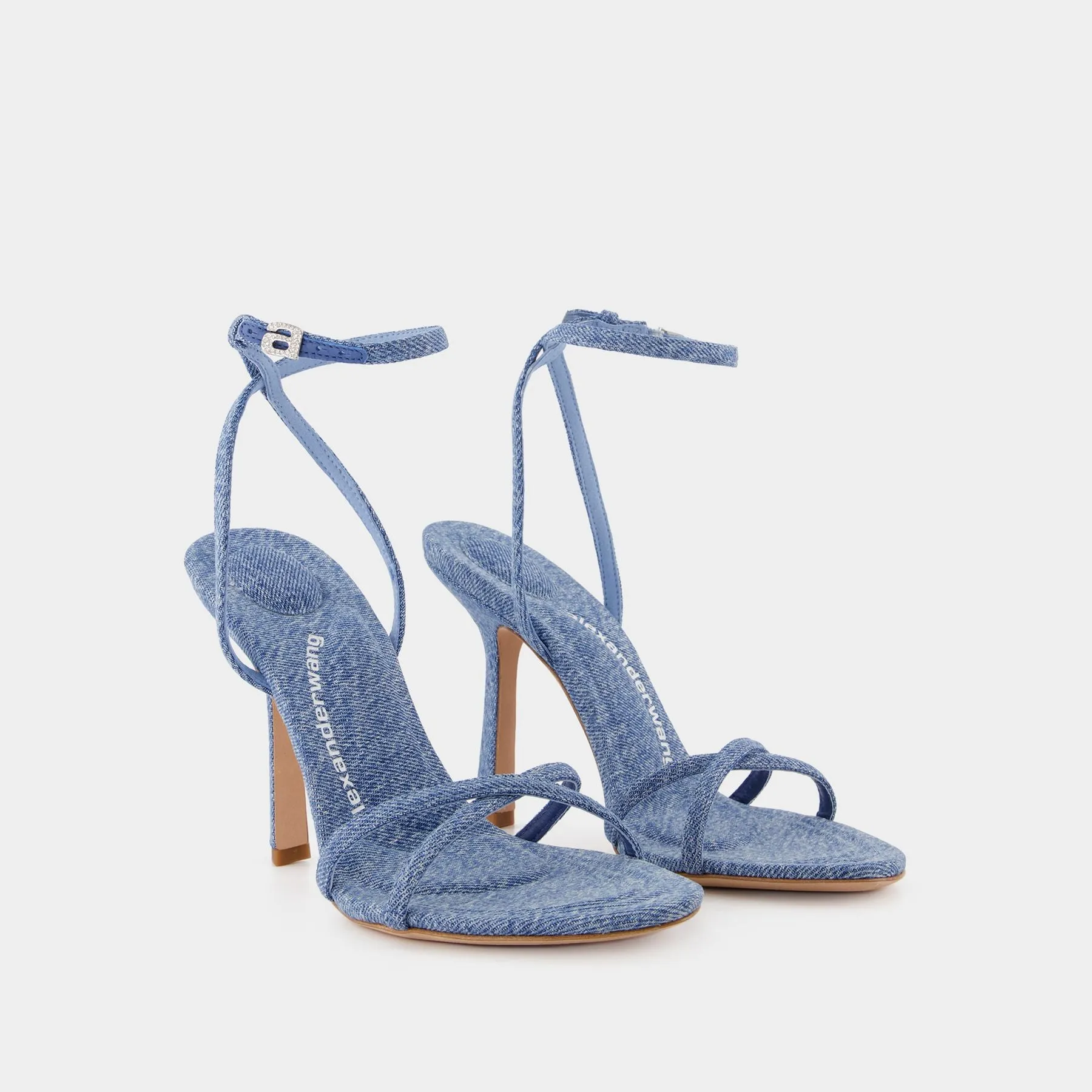 Alexander Wang  Dahlia Sandals 105 - Alexander Wang - Denim - Purple