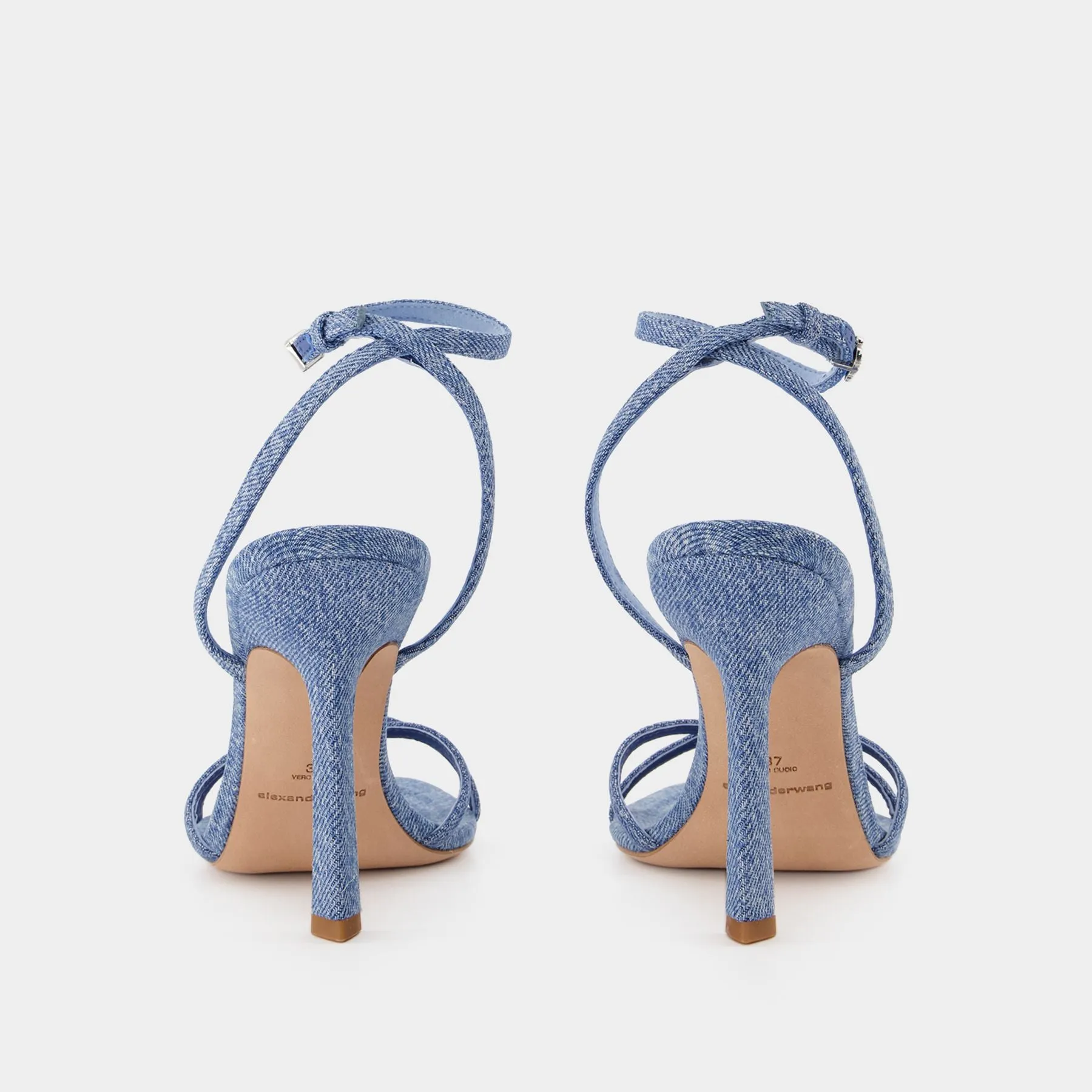 Alexander Wang  Dahlia Sandals 105 - Alexander Wang - Denim - Purple