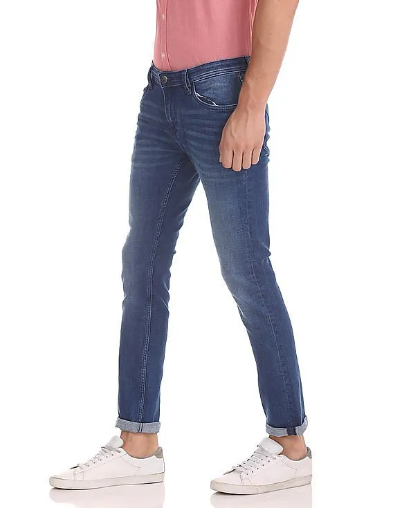 Arrow Sports James Slim Fit Stone Wash Jeans