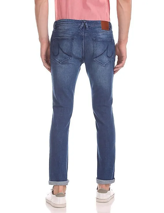 Arrow Sports James Slim Fit Stone Wash Jeans