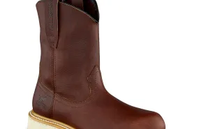 Ashby  Men's 9-inch Leather Safety Toe Pull-On Boot