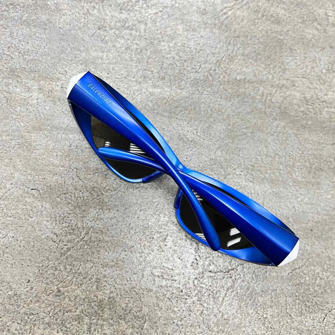 Balenciaga Sunglasses Used Blue