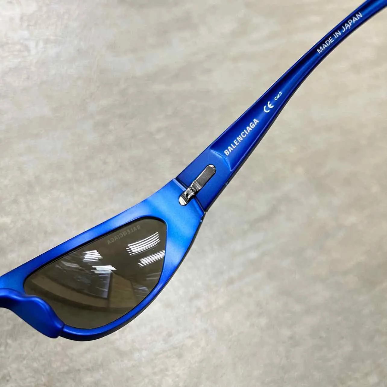 Balenciaga Sunglasses Used Blue