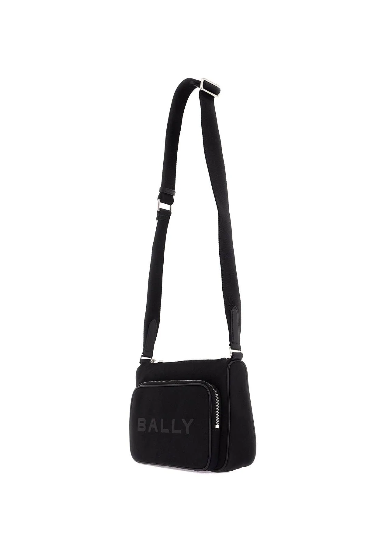 Bally    Bally Nylon Shoulder Bag With Adjustable Strap