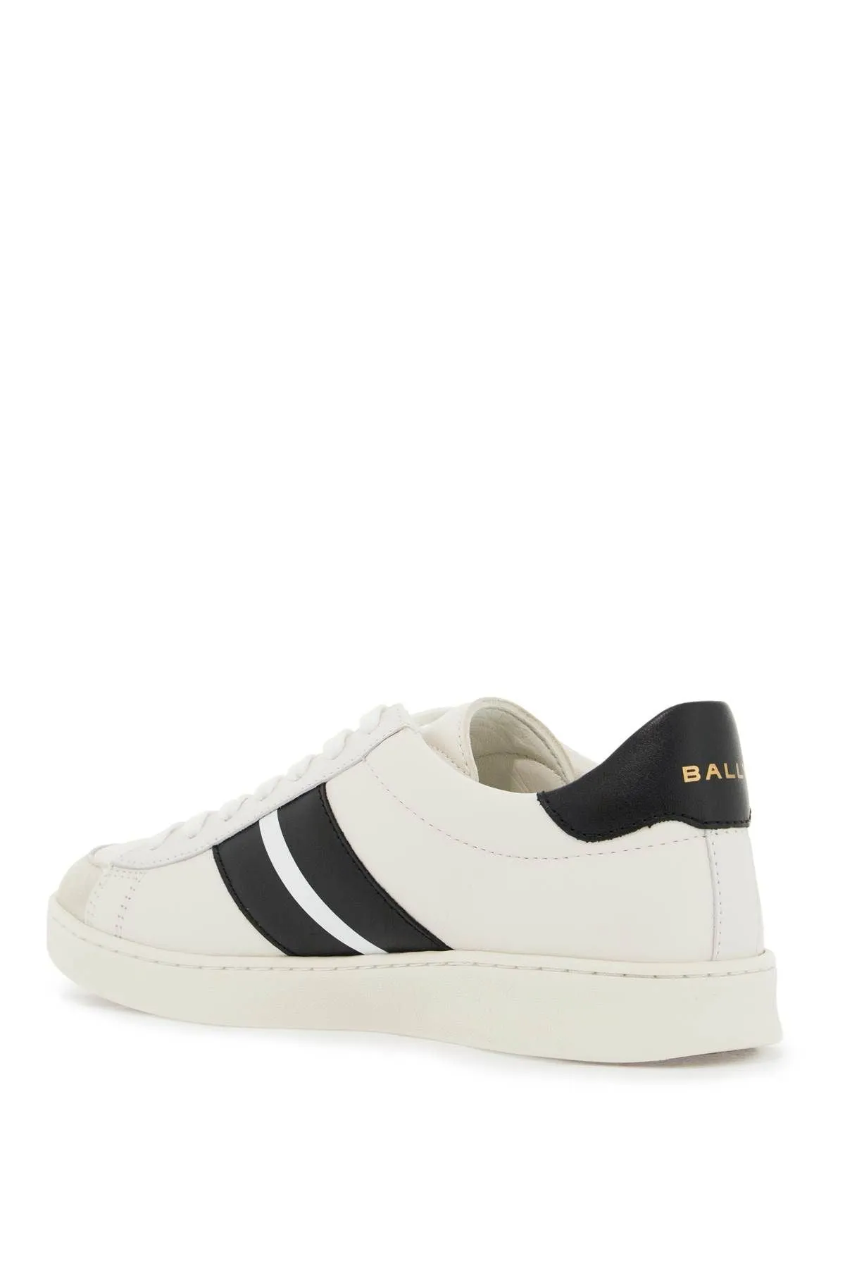 Bally    Bally Smooth Leather Thiago Sneakers In