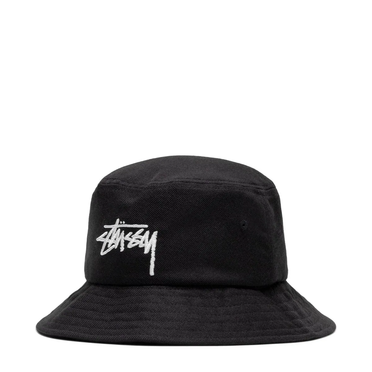 BIG STOCK BUCKET HAT BLACK | Bodega