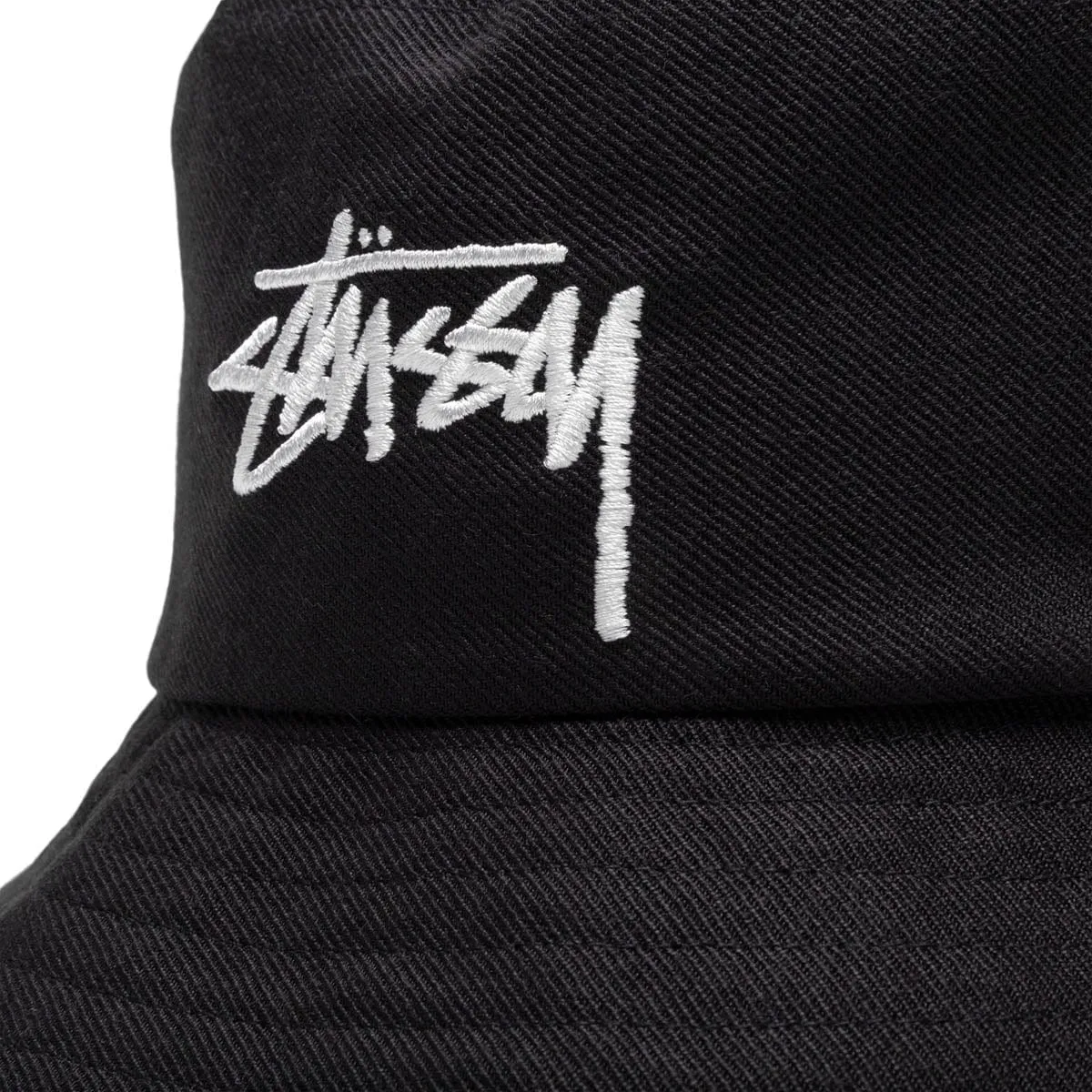 BIG STOCK BUCKET HAT BLACK | Bodega