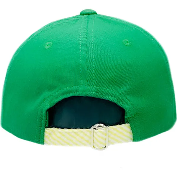 Bits & Bows Dumptruck Baseball Hat, Griffin Green