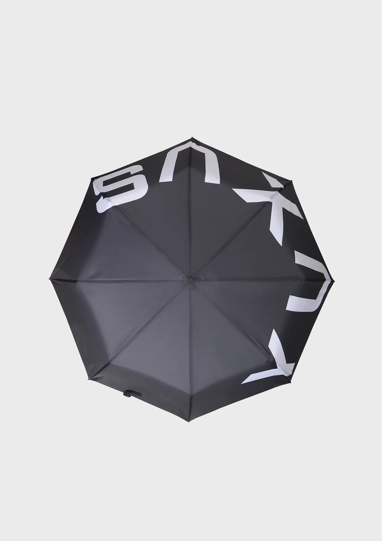 BLACK GRAYSCALE UMBRELLA