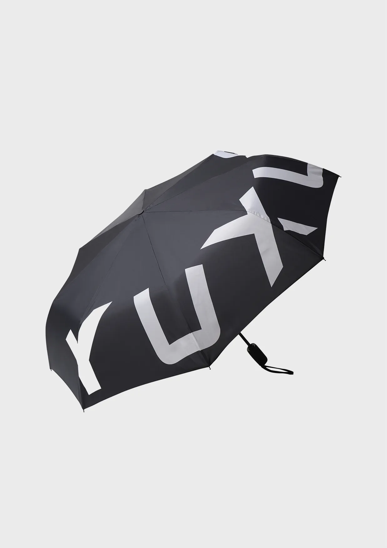 BLACK GRAYSCALE UMBRELLA