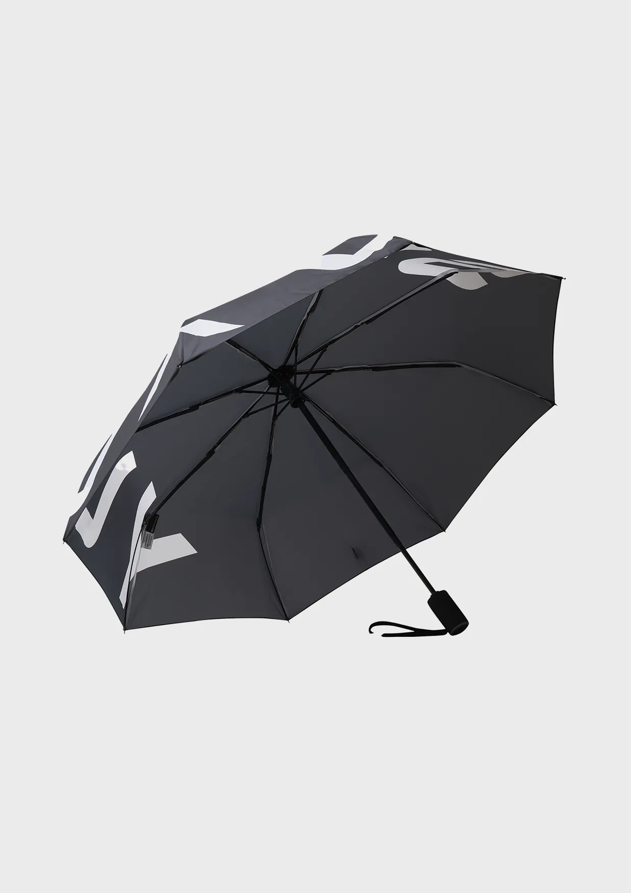 BLACK GRAYSCALE UMBRELLA