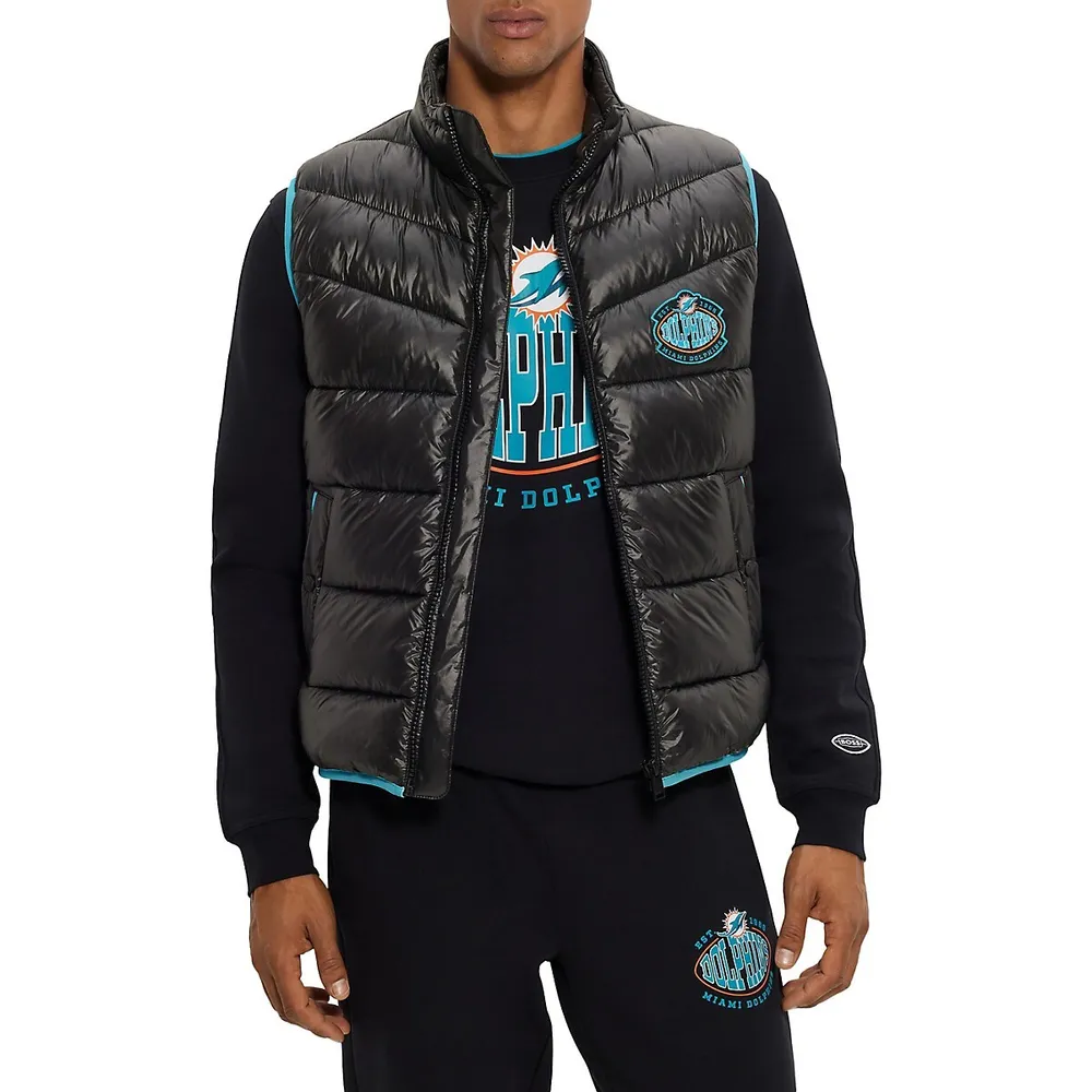 BOSS BOSS x NFL Collaborative Branding Water-Repellent Padded Vest