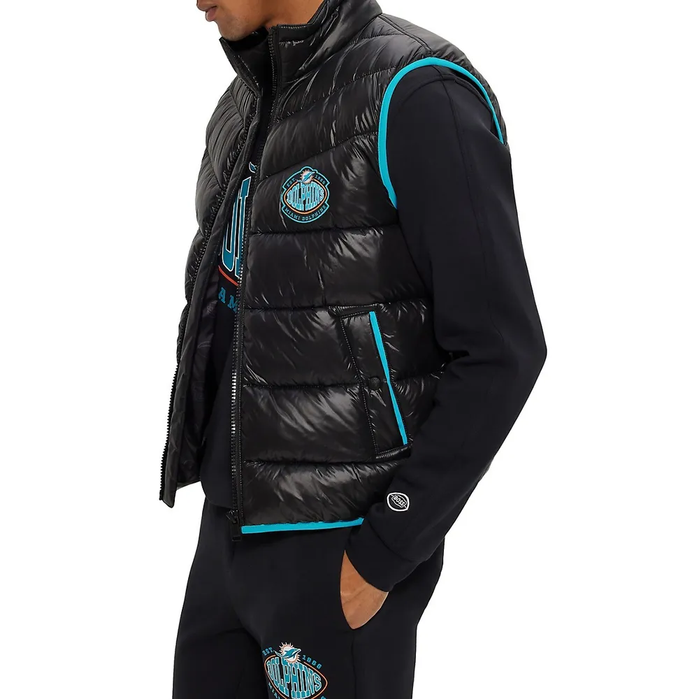 BOSS BOSS x NFL Collaborative Branding Water-Repellent Padded Vest