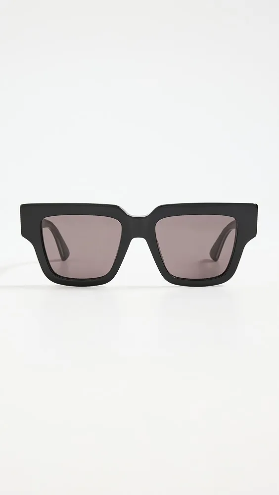 Bottega Veneta   Nude Triangle Sunglasses 