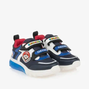 Boys Blue Nintendo Light-Up Trainers