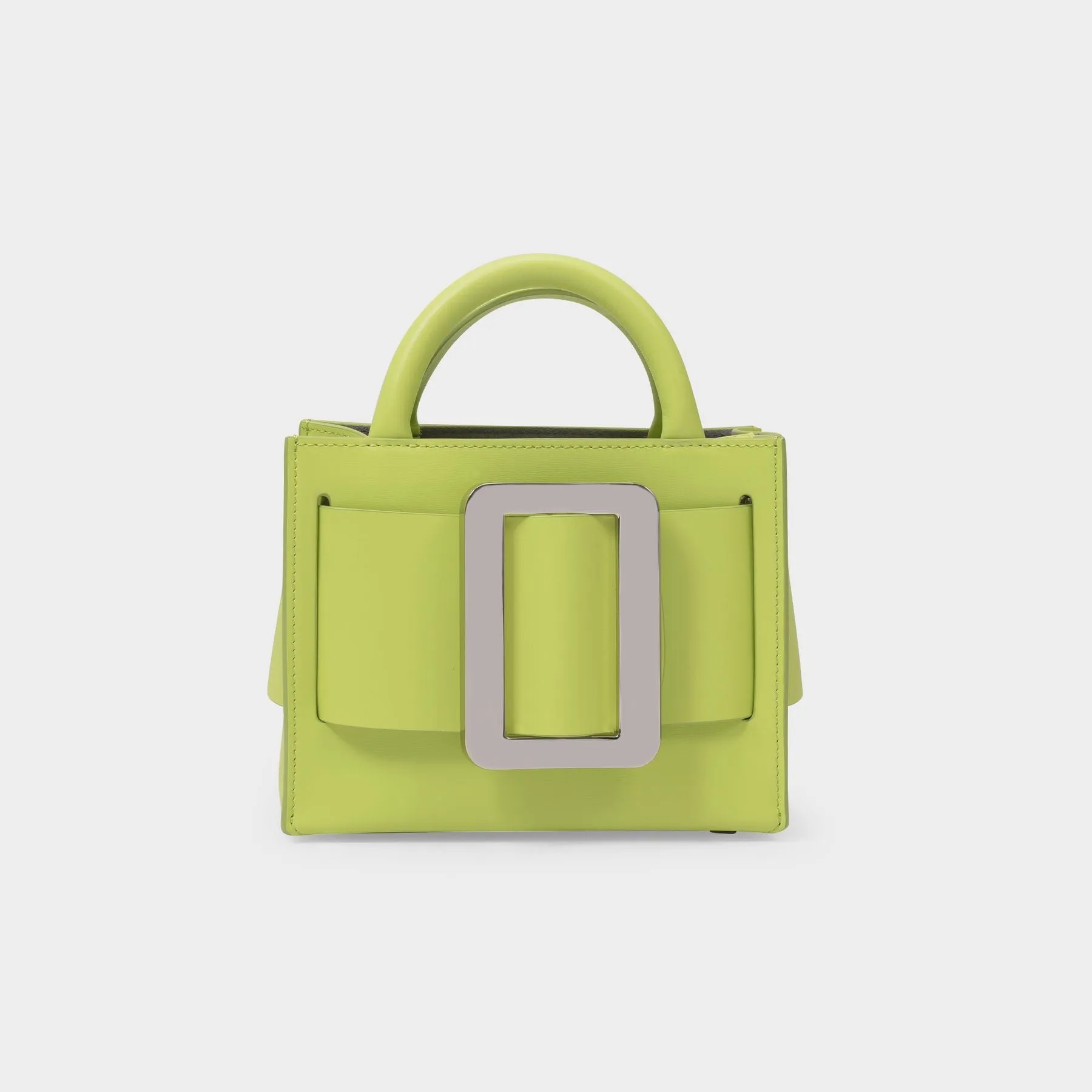 Boyy  Bobby 18 Bag in Green Leather