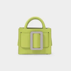 Boyy  Bobby 18 Bag in Green Leather