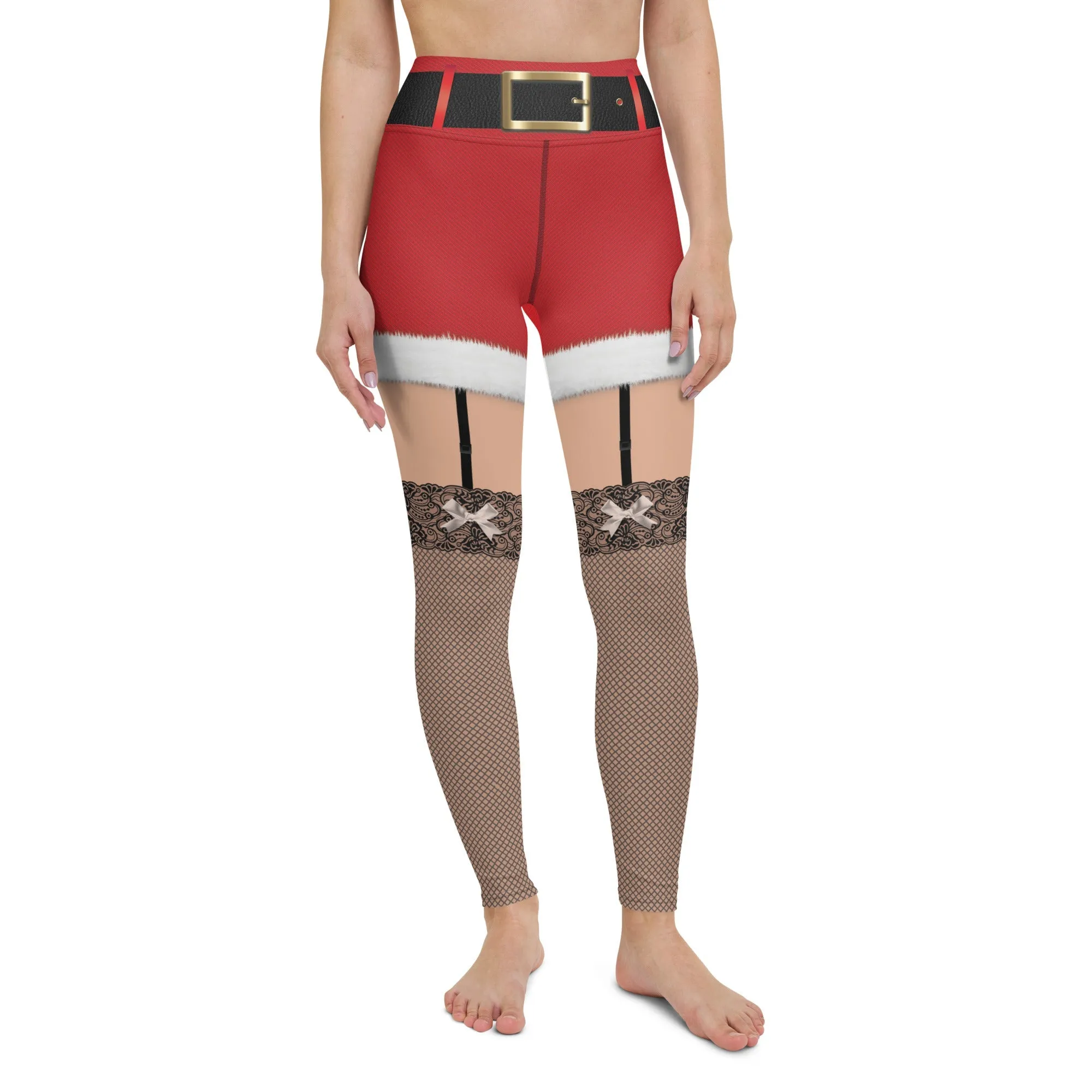 Call me Santa Christmas Yoga Leggings