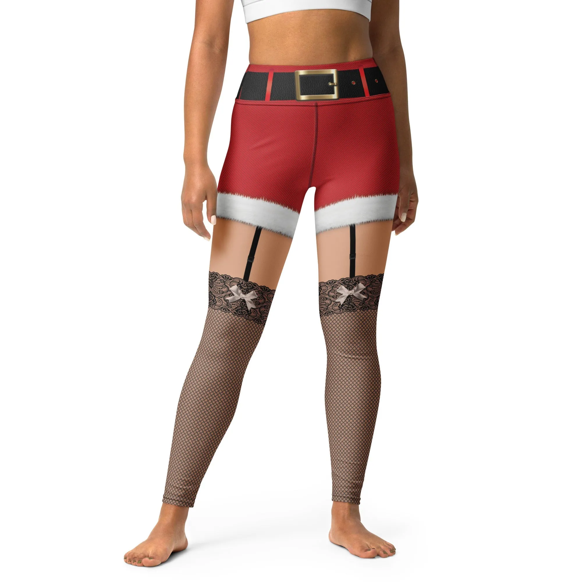 Call me Santa Christmas Yoga Leggings