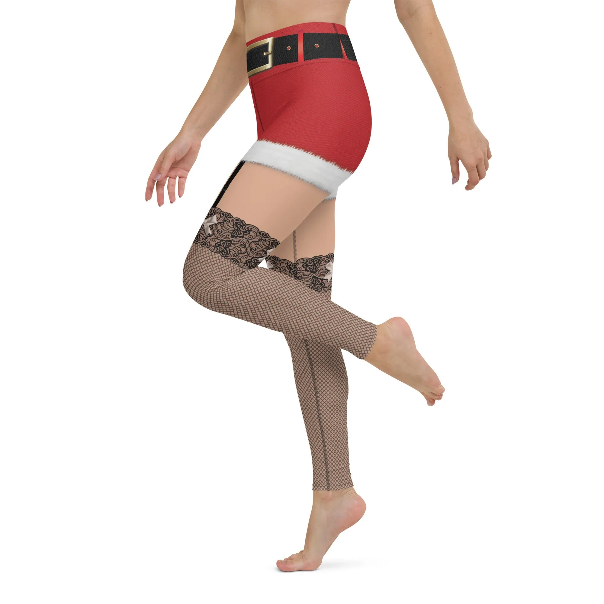 Call me Santa Christmas Yoga Leggings