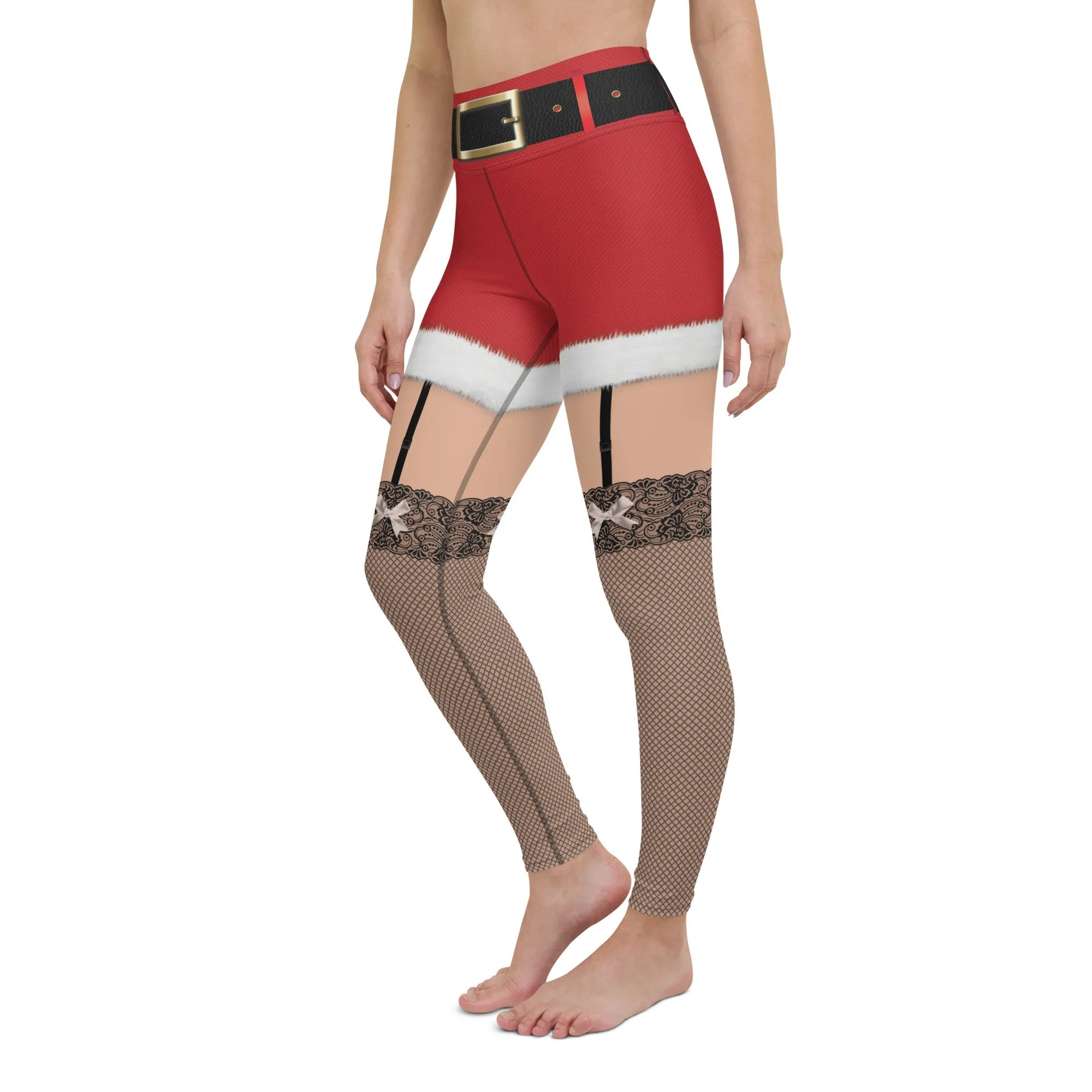 Call me Santa Christmas Yoga Leggings