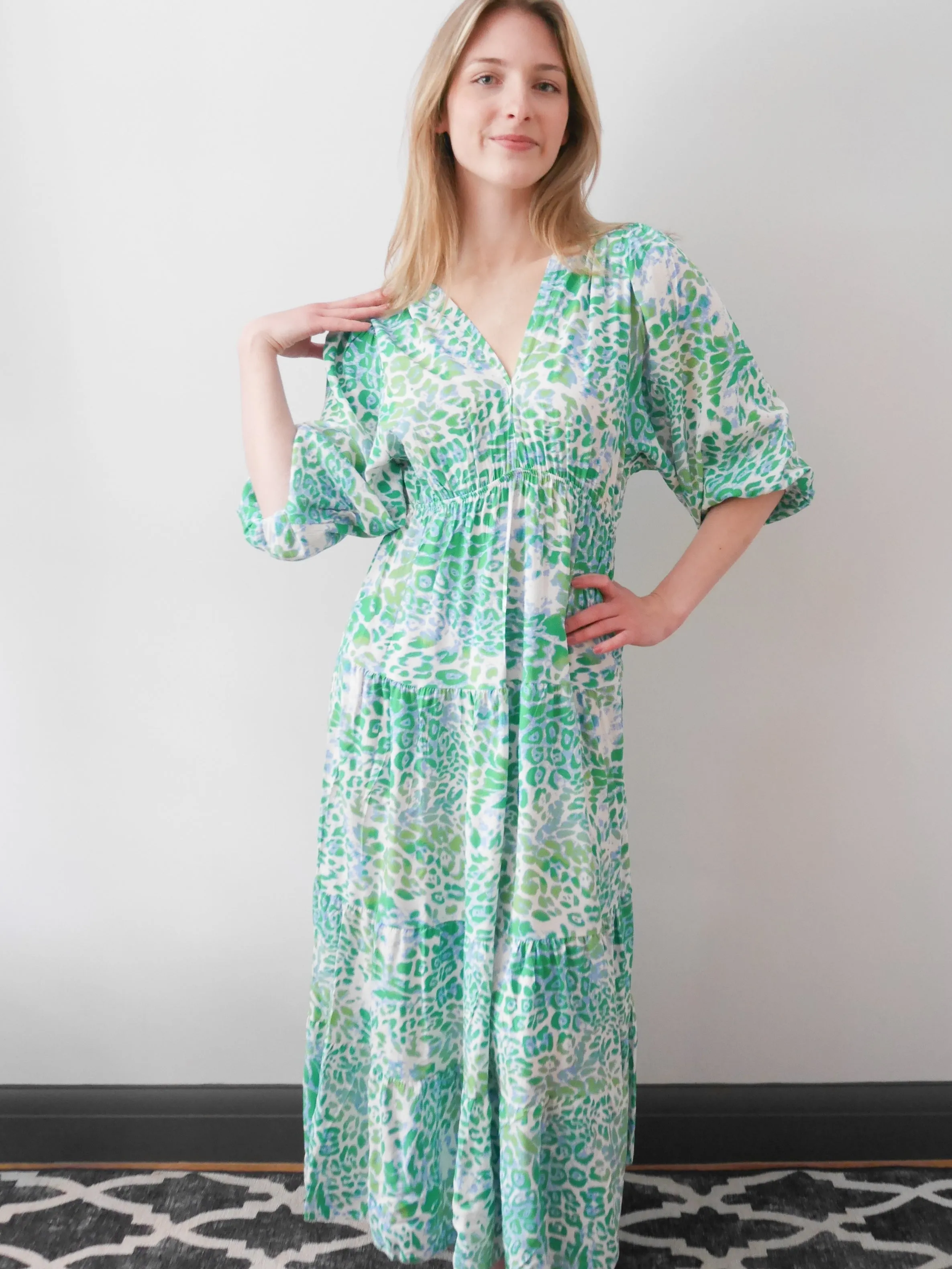 Cara Dress Emerald