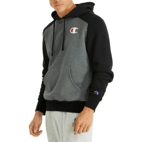 Champion VF C Logo 2 Tone Hoodie (M) - Granite/Black