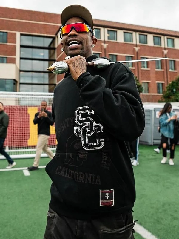 CJ X M&N X USC HOODIE