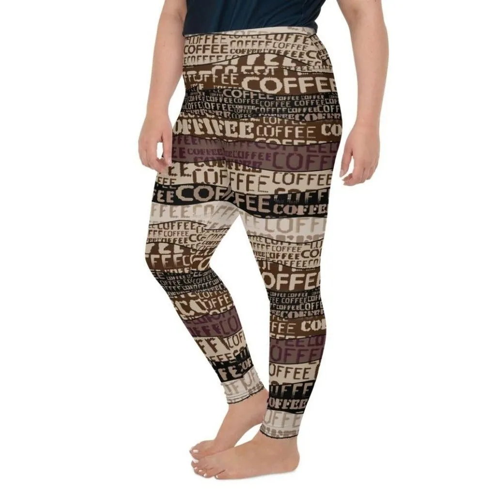 Coffee Plus Size Leggings