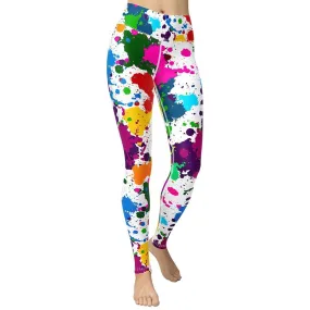 Color Splash Yoga Leggings