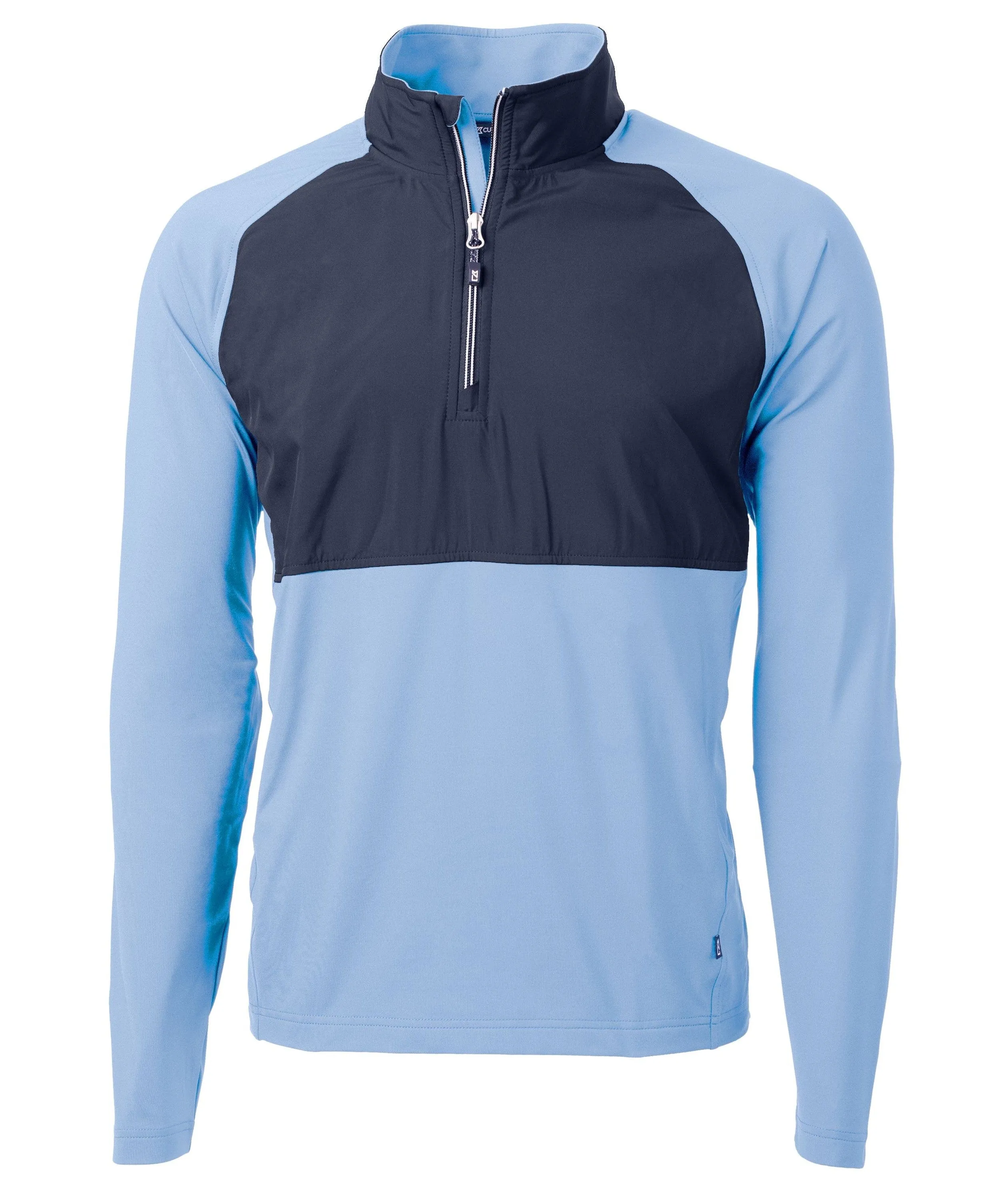 Cutter & Buck - Men's Adapt Eco Knit Hybrid Quarter-Zip Pullover