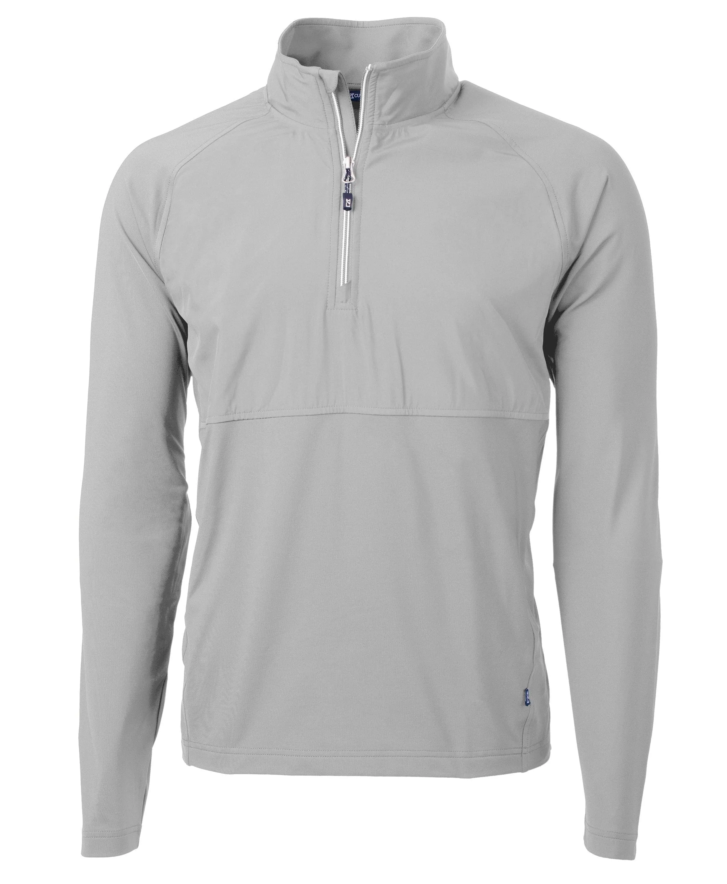 Cutter & Buck - Men's Adapt Eco Knit Hybrid Quarter-Zip Pullover