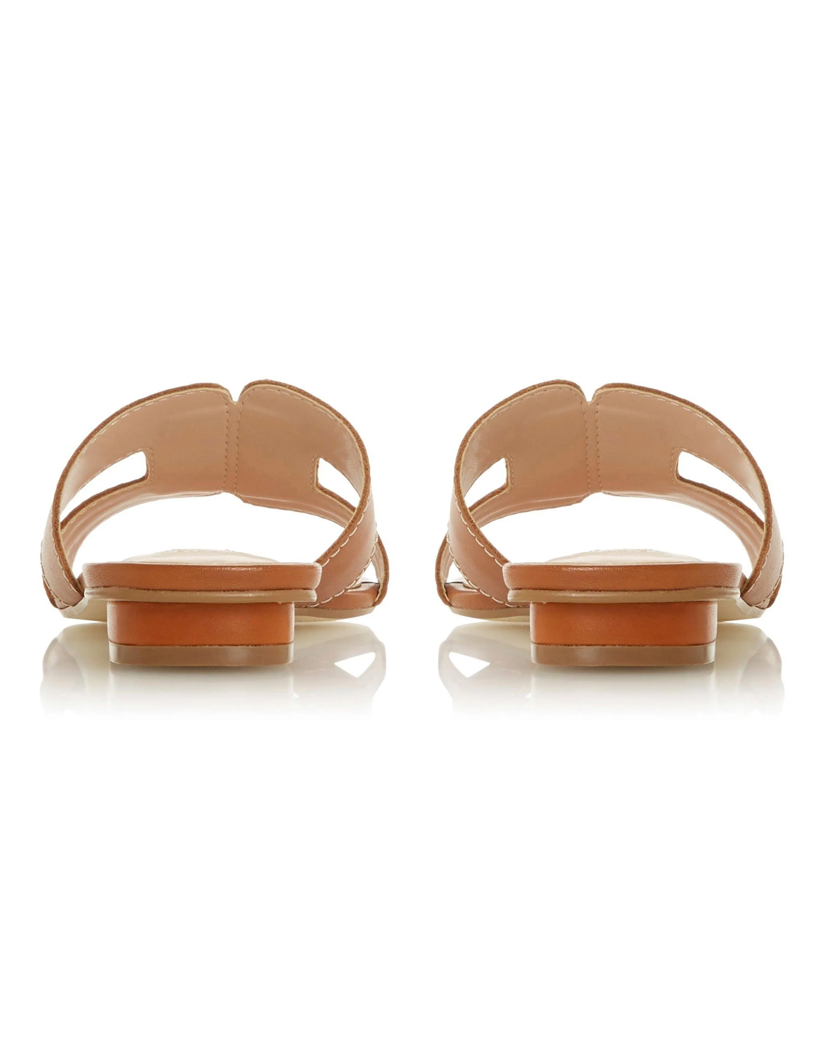 Dune London Loupe Smart Slider Sandals E Fit | Simply Be