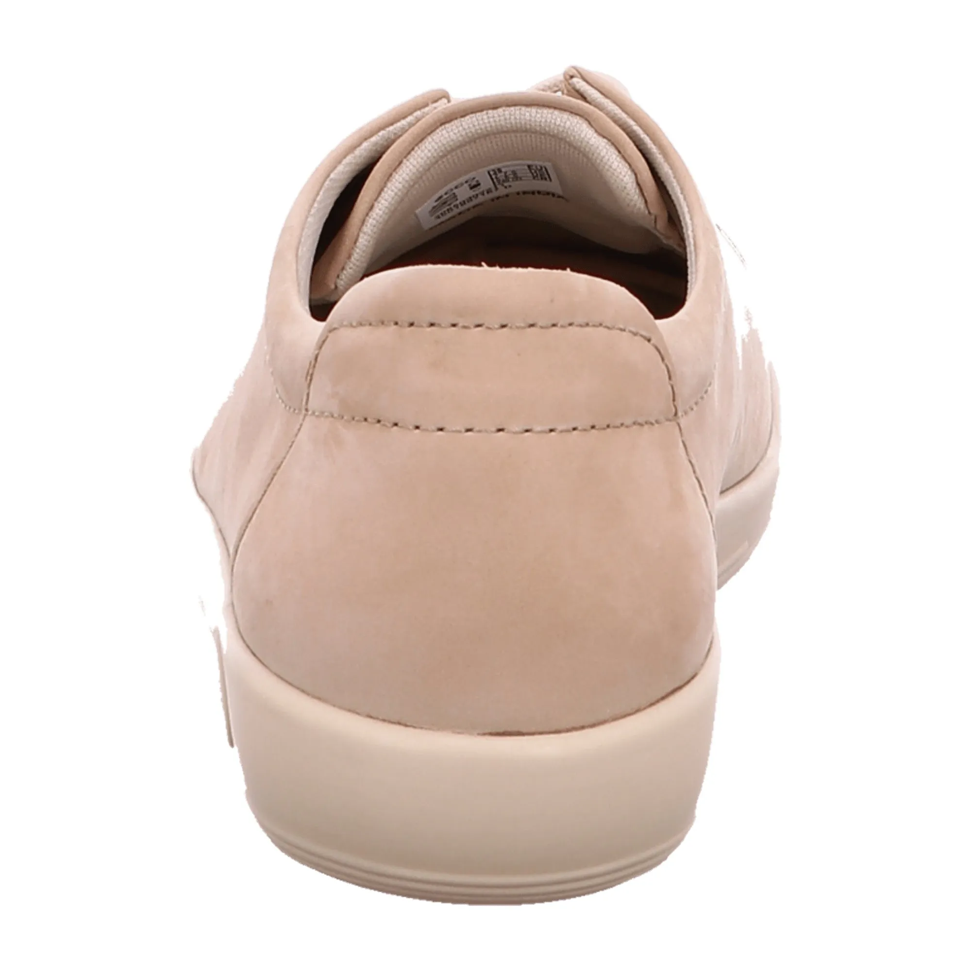 Ecco Soft 2.0 Women's Comfortable Leather Sneakers, Beige