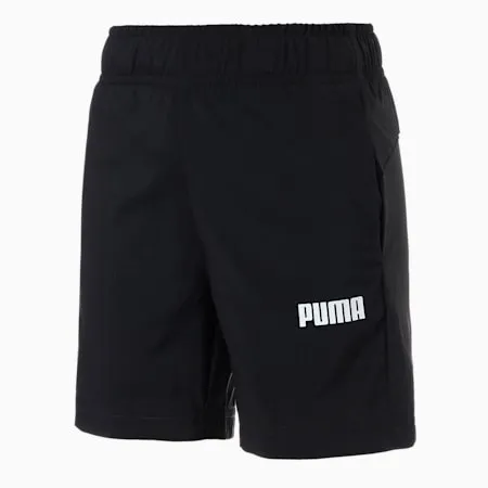 Essentials Woven 5" Shorts - Boys 8-16 years | Puma Black | PUMA Shop All Puma | PUMA 