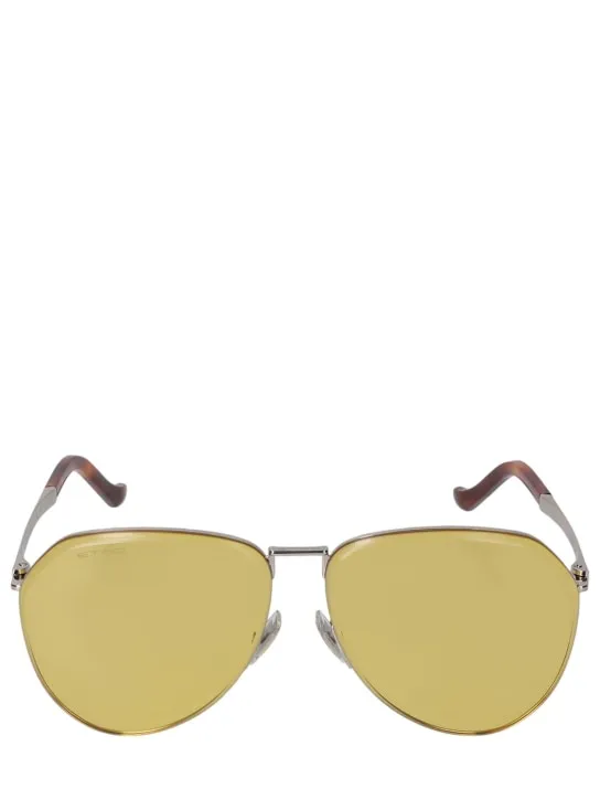 Etro   Luxury metal aviator sunglasses 