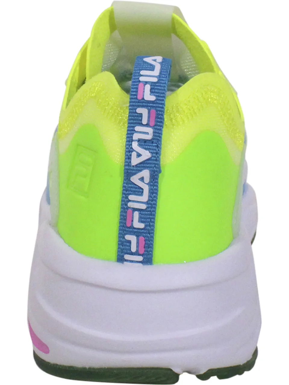 Fila Women's Ray Tracer Lite Sneakers Safety Yellow/Green Gecko/Blue Sz: 6.5