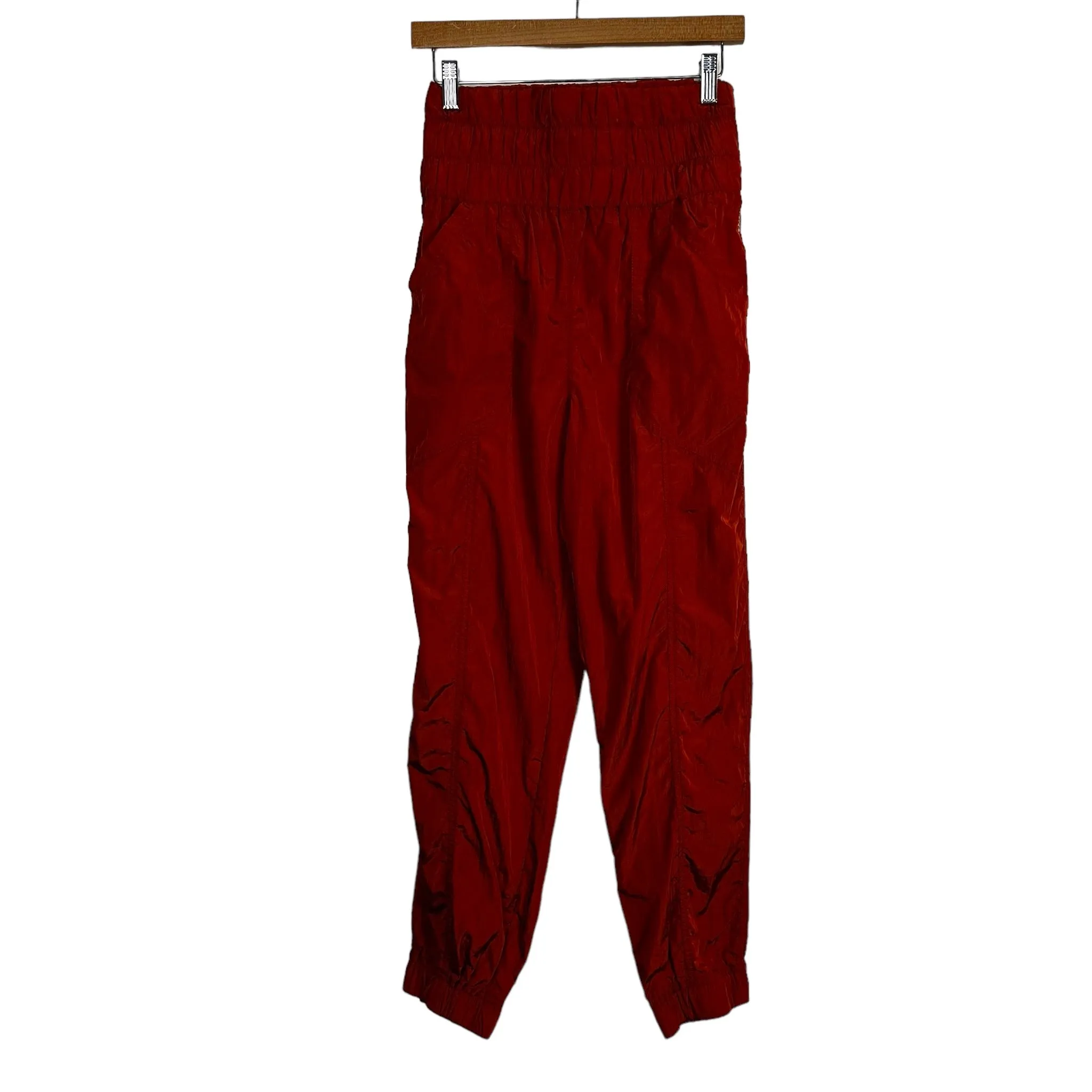 FREE PEOPLE MOVEMENT RUST JOGGERS- SIZE S ( ONLINE)