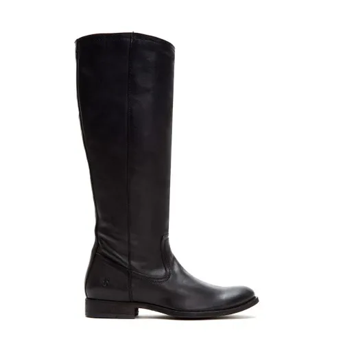 FRYE Women's Melissa Inside Zip Tall Boot Black 6