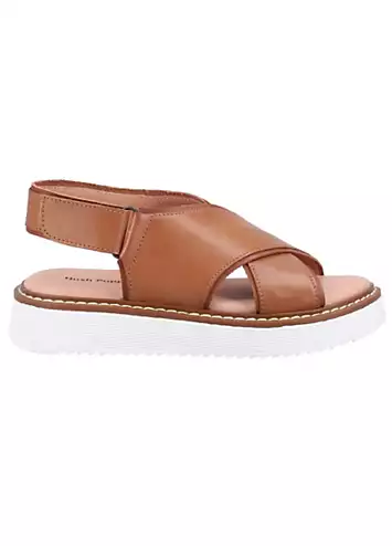 Girls Tan Mini Clarissa Sandals by Hush Puppies | Look Again