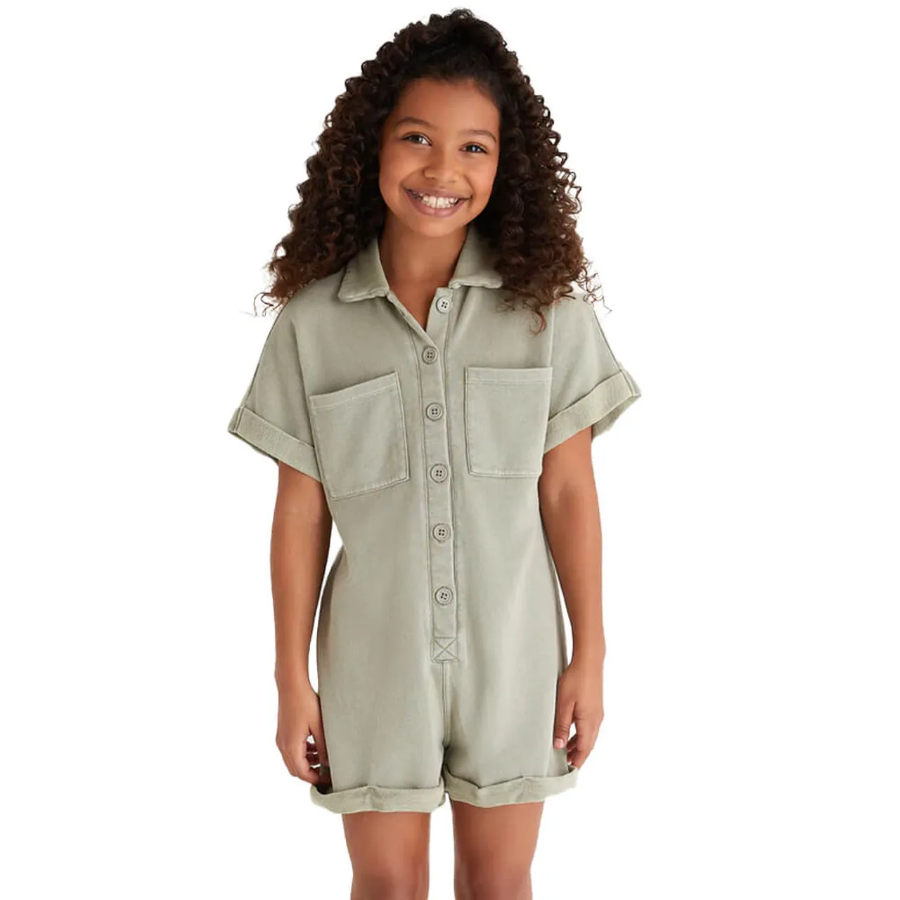 Girls' Z Supply Austen Romper