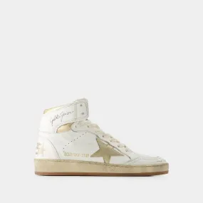 Golden Goose Deluxe Brand  Sky Star Sneakers - Golden Goose Deluxe Brand - Leather - White/Gold